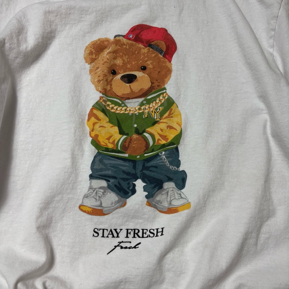 Stay fresh bear graphic tee - Picture 2 of 3